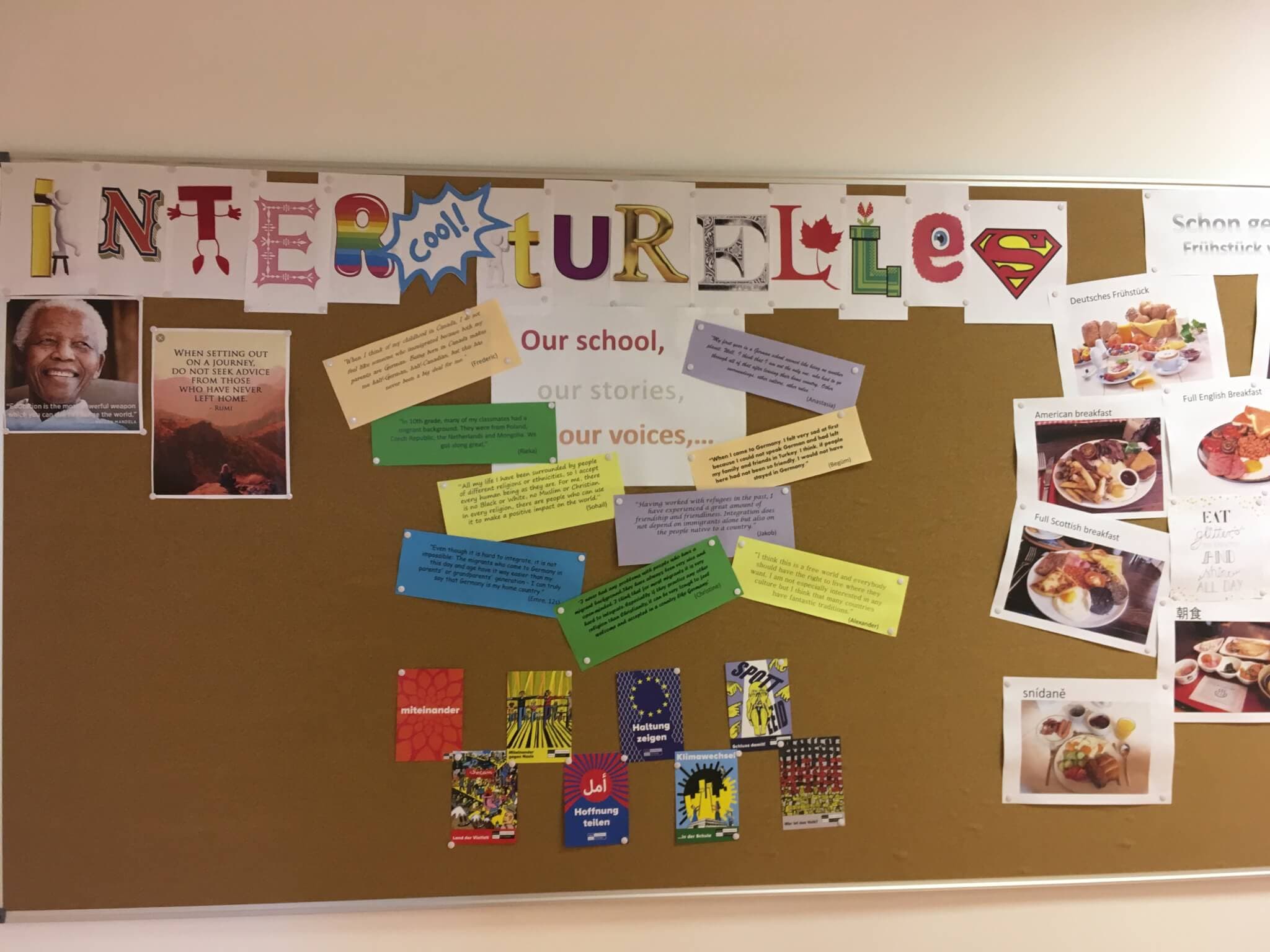 Interkulturelle Wand